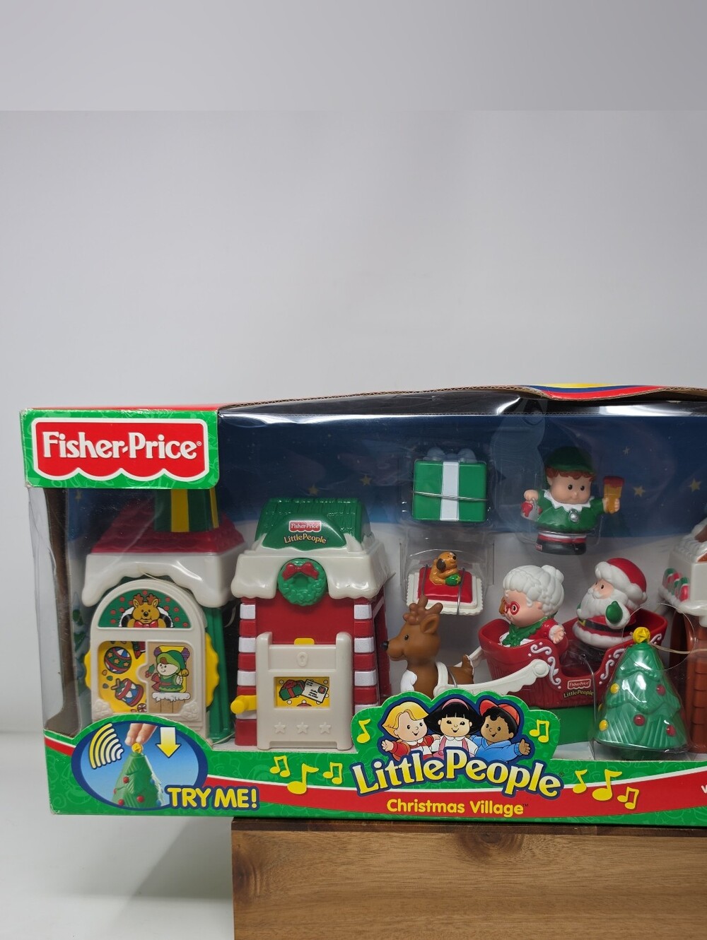 Fisher-Price Little People Christmas Village Playset - Red/Green